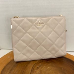 Kate Spade Soft Vanilla Quilted Leather Shoulder bag